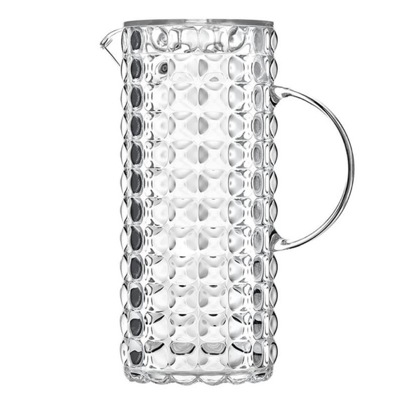 Guzzini Pitcher, Cups, and Swizzle Sticks - Picture 2 of 9